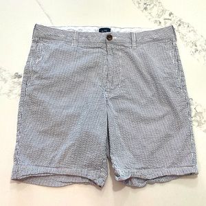 JCrew seer sucker shorts